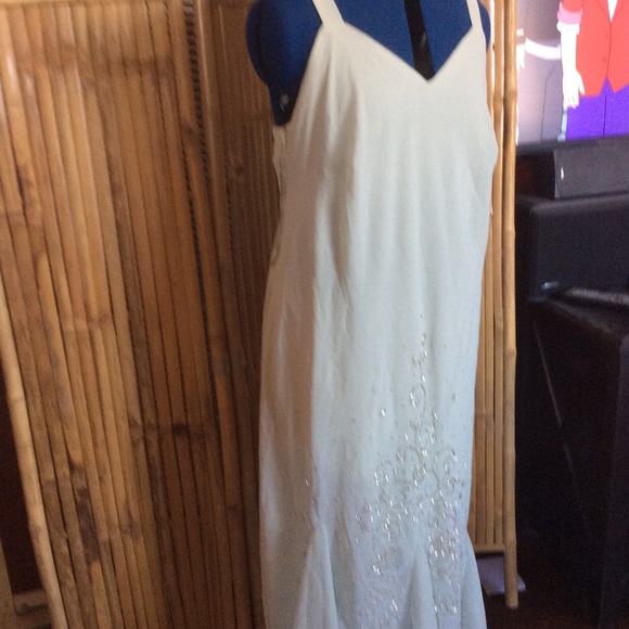 Catherines Dresses & Skirts - Beautiful Mint Green Sequined Formal Gown 24W plus